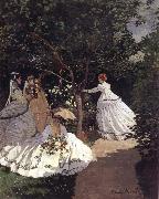 Claude Monet Femmes an Fardin oil on canvas